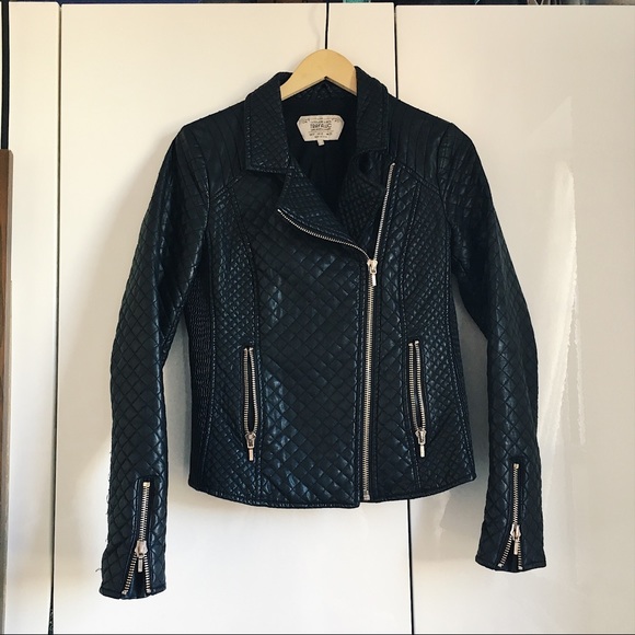 Zara faux leather jacket - Picture 2 of 4